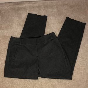 LOFT grey straight leg trousers